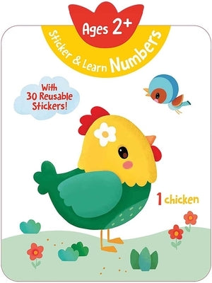 Sticker & Learn Numbers (Ages 2+): With 30 Reusable Stickers by Yoyo Books