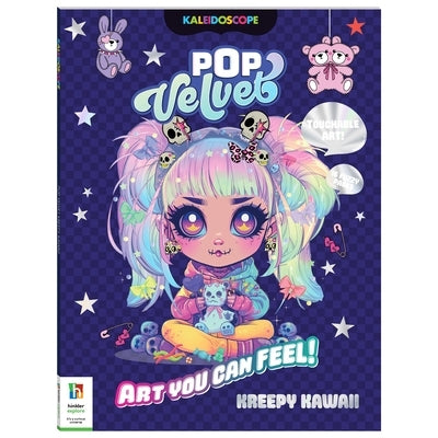Kaleidoscope Pop Velvet Coloring: Kreepy Kawaii by Hinkler