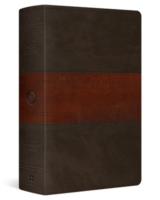 ESV Giant Print Personal Size Bible, Red Letter (Trutone, Forest/Tan, Trail Design) by Esv Bibles