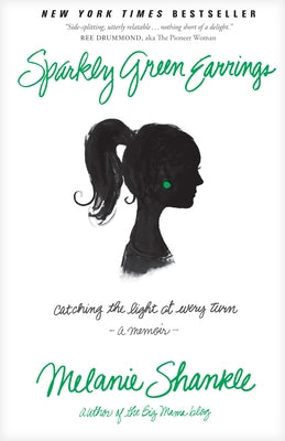 Sparkly Green Earrings by Shankle, Melanie