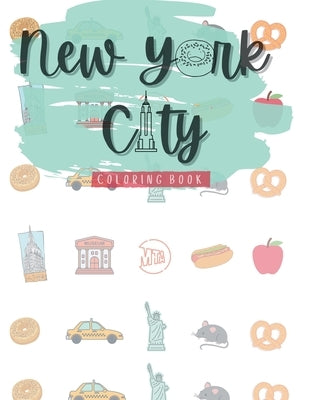 New York City Coloring Book by Szabo, Crystal