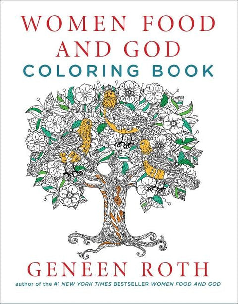 Women Food and God Coloring Book by Roth, Geneen