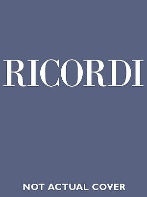 Tosca: Vocal Score by Puccini, Giacomo