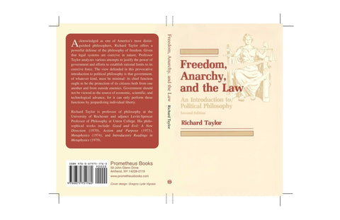 Freedom, Anarchy and the Law by Taylor, Richard