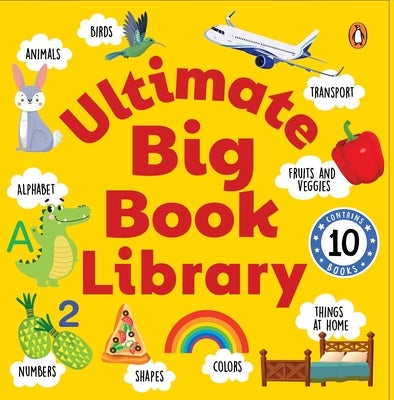 My First Big Book Library (10 Book Tuck-Box): A Boxset of 10 Illustrated Board Books for Preschool Kids, Toddlers [Penguin Early Learning Series] by Books, Penguin