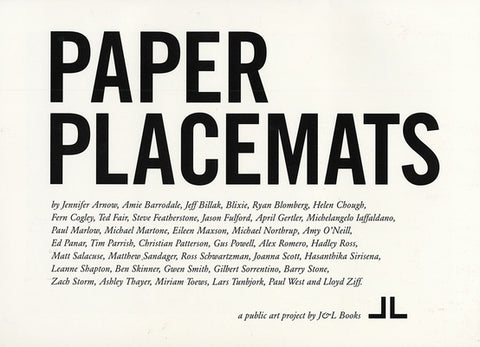 Paper Placemats by Fulford, Jason
