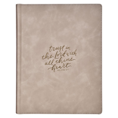 KJV Note-Taking Bible LP Faux Leather Hc, Trust the Lord, Prov. 3:5 by Christian Art Gifts