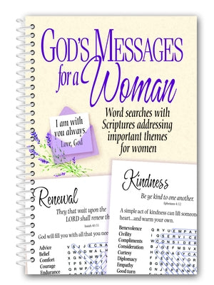 God's Messages for a Woman: Word Search by Product Concept Editors