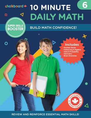 Canadian 10 Minute Daily Math Grade 6 by Turnbull, Demetra