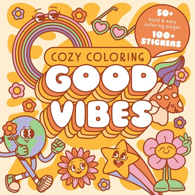 Cozy Coloring Good Vibes: With Stickers by Parragon Books