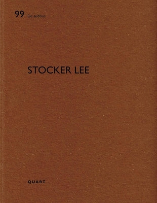 Stocker Lee: de Aedibus 99 by Wirz, Heinz