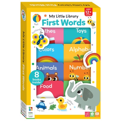 Building Blocks My Little Library First Words by Hinkler