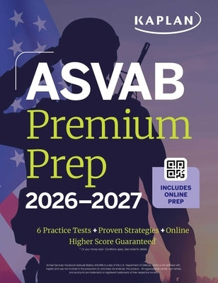 ASVAB Premium Prep 2026-2027 by Kaplan Test Prep