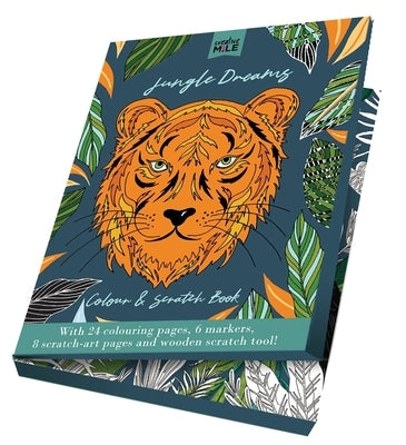 Jungle Dreams: Colour & Scratch Book by Five Mile