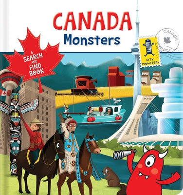 Canada Monsters: A Search and Find Book by G?linas, Yves