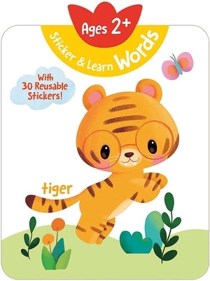 Sticker & Learn Words (Ages 2+): With 30 Reusable Stickers by Yoyo Books