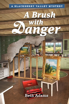 A Brush with Danger by Adams, Beth