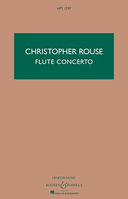 Flute Concerto: Study Score by Rouse, Christopher
