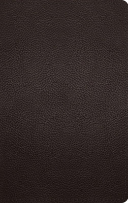 ESV Thinline Bible, Red Letter (Buffalo Leather, Deep Brown) by Esv Bibles