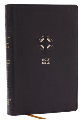 Nrsvce Sacraments of Initiation Catholic Bible, Black Leathersoft, Comfort Print by Catholic Bible Press