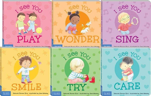 I See You Board Books Complete Series 6-Book Set by Farmer Kris, Deborah