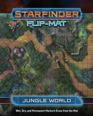 Starfinder Flip-Mat: Jungle World by Mammoliti, Damien