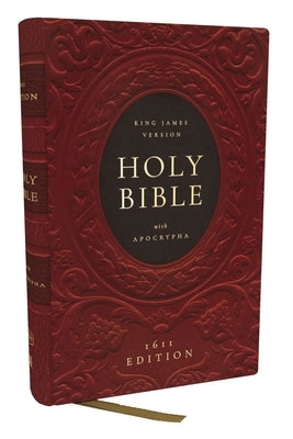 1611 KJV with Apocrypha, Hardcover: Holy Bible by Thomas Nelson