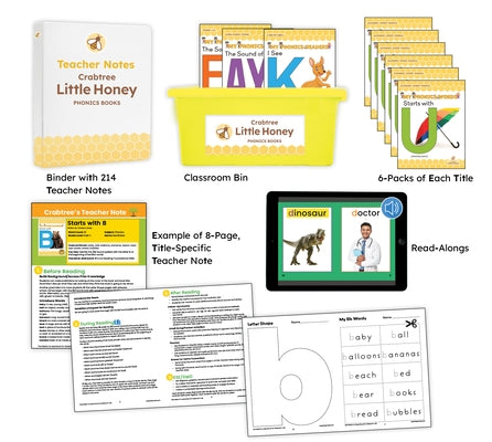 Little Honey Reading Program Single Book Complete Collection by Crabtree and Publishing, Seahorse
