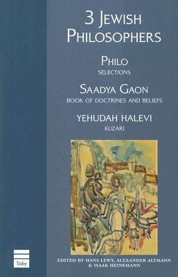 3 Jewish Philosophers by Lewy, Hans