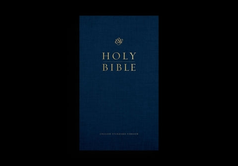 ESV Church Bible, Large Print (Hardcover, Blue) by 