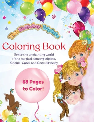 The Birthday Triplets Coloring Book by Tooman, Kelly