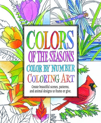 Colors of the Seasons Color by Number Coloring Art by Product Concept Mfg, Inc