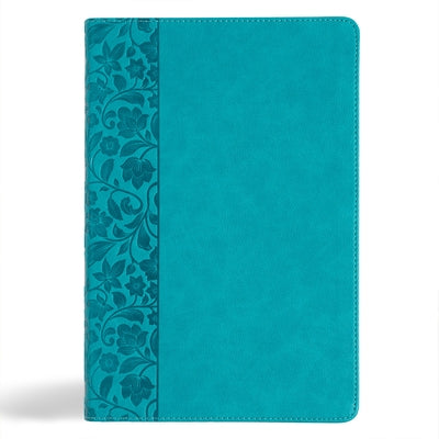 KJV Giant Print Reference Bible, Teal Leathertouch by Holman Bible Publishers
