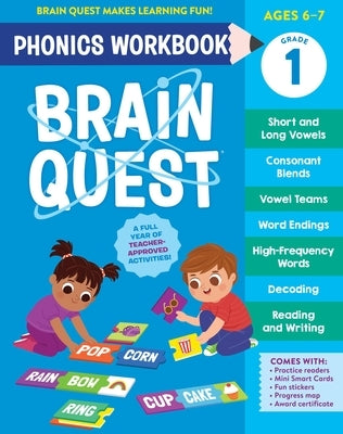 Brain Quest Phonics Workbook: Grade 1 by Workman Publishing