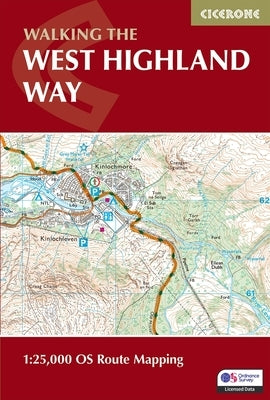 West Highland Way Map Booklet: 1:25,000 OS Route Mapping by Marsh, Terry