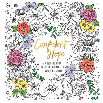 Confident Hope: A Coloring Book of Encouragement to Renew Your Spirit by Ink &. Willow