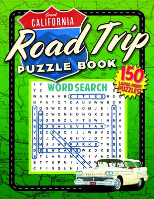 The Great California Road Trip Puzzle Book by Books, Applewood