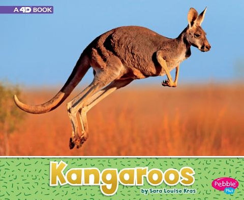 Kangaroos: A 4D Book by Kras, Sara Louise