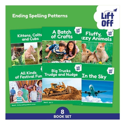 Phonic Books Lift Off Readers Ending Spelling Patterns by Phonic Books