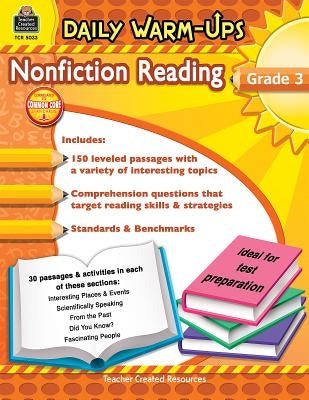 Daily Warm-Ups: Nonfiction Reading Grd 3 by Housel, Debra