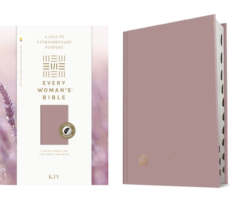 KJV Every Woman's Bible, Filament Enabled (Hardcover, Plum, Indexed, Red Letter) by Tyndale