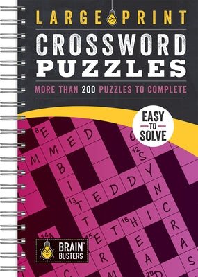 Large Print Crossword Puzzles Pink: Over 200 Puzzles to Complete by Parragon Books