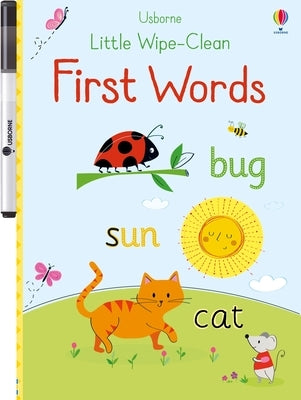 Little Wipe-Clean First Words by Brooks, Felicity