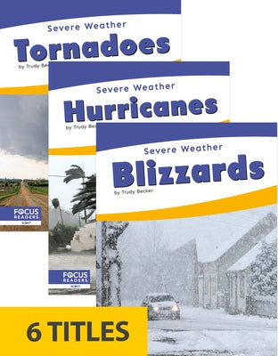 Severe Weather (Set of 6) by Becker, Trudy