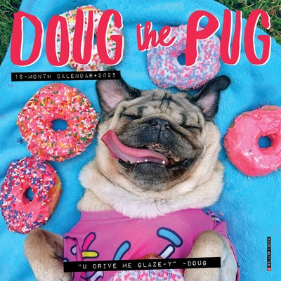Doug the Pug 2026 7 X 7 Mini Wall Calendar by Mosier, Leslie