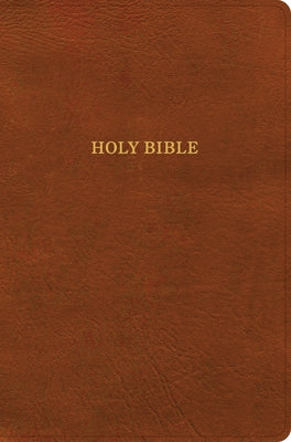 KJV Giant Print Reference Bible, Burnt Sienna Leathertouch by Holman Bible Publishers