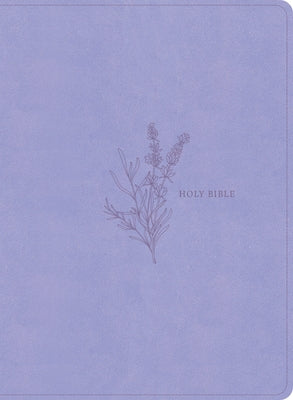 KJV Study Bible, Full-Color, Lavender Leathertouch by Holman Bible Publishers