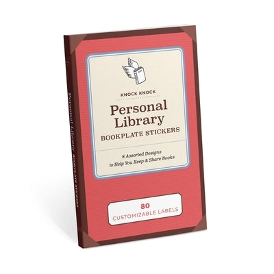 Personal Library Bookplate Stickers by Knock Knock