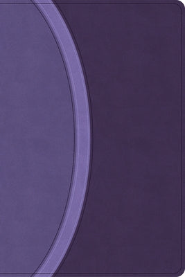 CSB Rainbow Study Bible, Purple Leathertouch (Limited Edition) by Csb Bibles by Holman