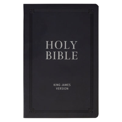 KJV Bible Gift Faux Leather, Black by Christian Art Gifts